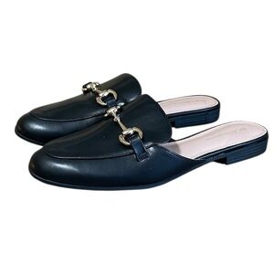 BCBGeneration Women’s Zorie 
 Black Slip-On Mules, Size 9 M